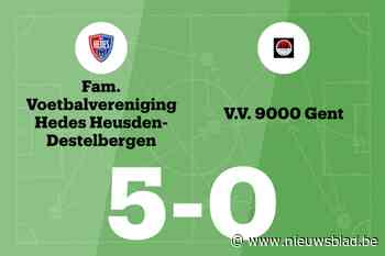 KFV Hedes B overklast VV 9000 Gent