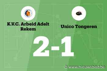 Rekem wint met doelpunt verschil tegen Unico Tongeren B