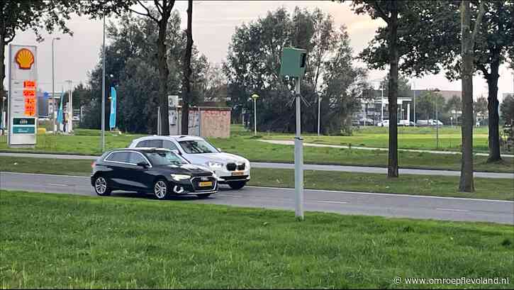 Flevoland - Larserdreef opnieuw plek met meeste flitsboetes