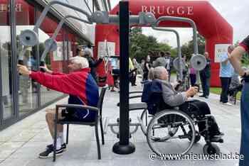 Buitenfitness voor bewoners WZC De Vliedberg