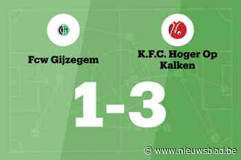 HO Kalken B wint uit van FCW Gijzegem, mede dankzij twee treffers Van Belle
