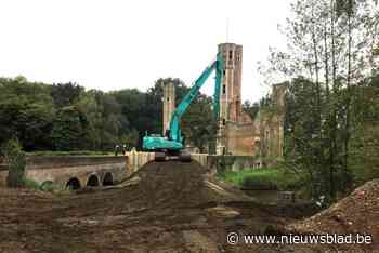 Restauratie kasteelruïne Ter Elst is gestart: “Nieuwe toekomst als historische evenementenlocatie”