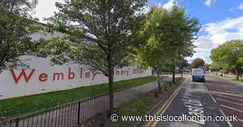 Crash leads to road closure near schools and Wembley Stadium