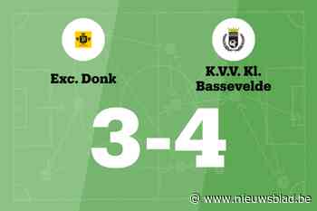 Klauwaarts Bassevelde in spannend duel voorbij Excelsior Donk