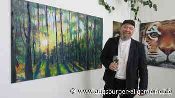 Der Tattoo-Künstler Pohl kann es auch mit Pinsel und Leinwand