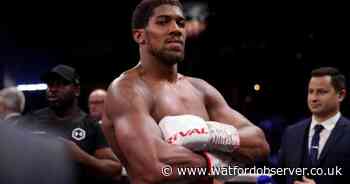 Anthony Joshua blames training regime after being caught speeding