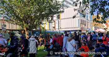 Children have succeeded in closing a street near their school to traffic