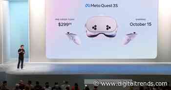 Meta Quest 3S is official, making mixed-reality gaming more affordable