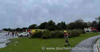 Emergency services rush to park after concern for woman in water