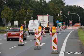 Wolbecker Straße zum Wochenende wieder frei