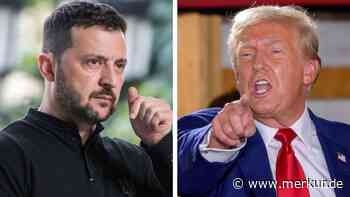 „Er will sie gewinnen sehen“: Ex-Präsident Trump schimpft über Selenskyj und äußert Verdacht