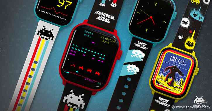 This Apple Watch clone straps a retro gaming machine to your wrist