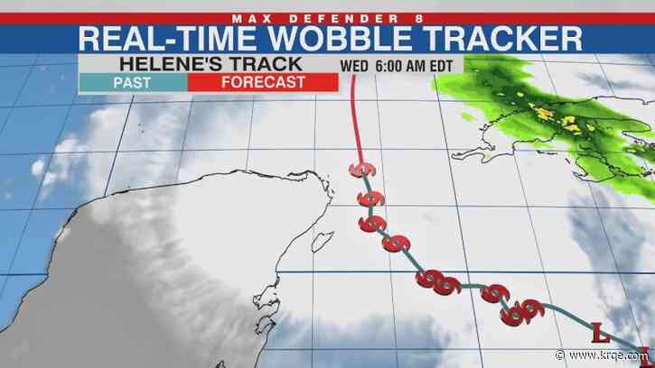 LIVE TRACKER: What's the path of Hurricane Helene?