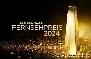 Deutscher Fernsehpreis 2024: Sieben weitere Auszeichnungen für das ZDF / Fünf Preise gab es bereits in der "Nacht der Kreativen"