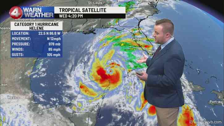 Spotty showers tonight; Drying up and clearing out tomorrow