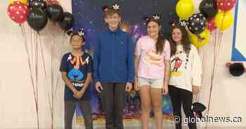 Four students from Regina school honoured with once-in-a-lifetime trip to Disneyland