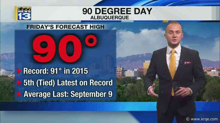 Unseasonably warm weather continues