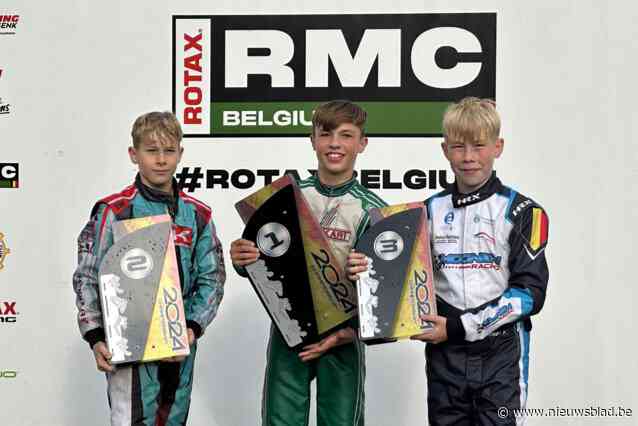 Kartpiloot Vince (12) verovert Belgische titel en grijpt ticket voor het wereldkampioenschap in Italië: “Ik hoop dat ik bij de topjongens kan aanpikken”