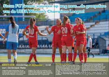 Steun FC Twente vrouwen op weg naarde groepsfase van de UEFA Womens Champions League