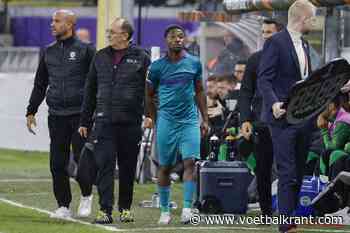 Het houdt maar niet op: Francis Amuzu alweer out door blessure bij Anderlecht, David Hubert weinig hoopvol