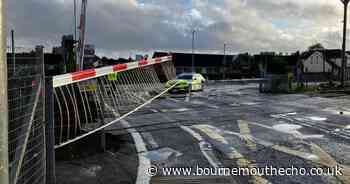 Trains delayed after tractor struck barrier at railway station