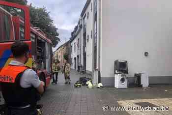 Hulpdiensten rukken uit voor brandende droogkast
