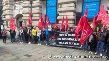 ‘Fire and rehire’ protests staged by striking Oscar Mayer workers