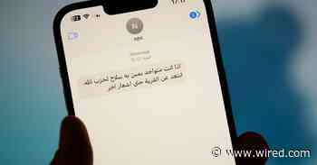 Amid Air Strikes and Rockets, an SMS From the Enemy