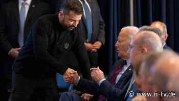 Mehr als 50 Länder nehmen teil: Großer Ukraine-Gipfel in Deutschland bei Biden-Besuch