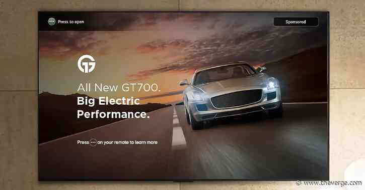 LG Smart TVs have started displaying ads when idle