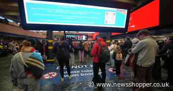Major disruption declared at busy London station after person hit by train
