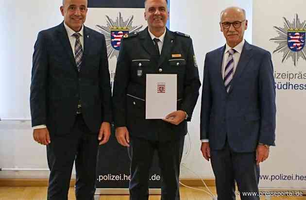 POL-DA: Südhessen: Dirk Fornoff ist der neue Polizeivizepräsident im Polizeipräsidium Südhessen