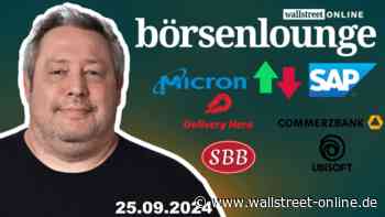 wO Börsenlounge : Micron | BASF | Mutares - David Teppers goldenes Händchen bei China-Werten!