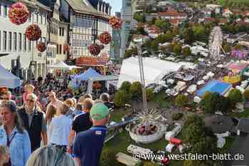 So wird das Wetter zu den großen Stadtfesten im Kreis Höxter 🌦