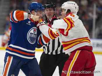 Ottawa 67's Henry Mews looking to build on camp with Flames, game versus Connor McDavid