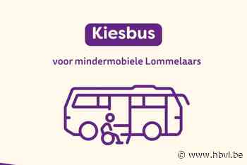 ‘Kiesbus’ brengt minder mobiele Lommelaars naar stembus