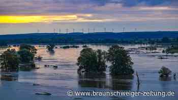 Oder-Hochwasser: Trotz fallender Pegel bleibt die Lage angespannt