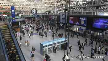 Police are probing apparent cyber vandalism on Wi-Fi networks at UK train stations