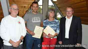 Ehrung in Haiterbach: Robert Leuning hat  75-mal sein Blut gespendet