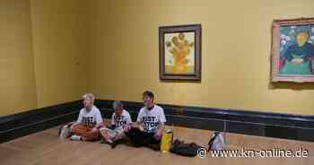 Großbritannien: Klimaaktivisten werfen Suppe auf van Gogh-Gemälde – zum zweiten Mal