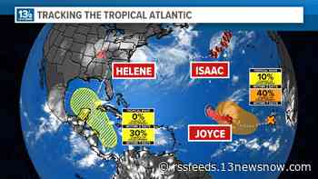 Helene is weakening, but weather impacts continue for the Midwest, southeast US