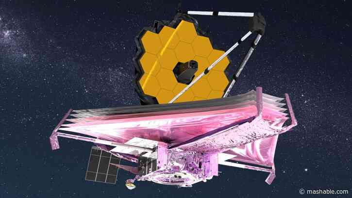 Webb telescope finds a 'weird' galaxy with something brighter than stars