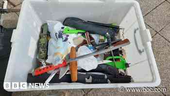 Dozens of 'zombie' knives surrendered to police