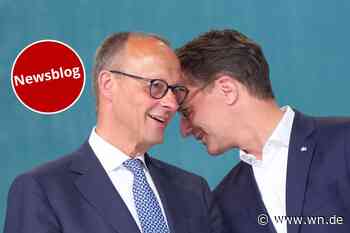 NRW-Parteitag der CDU: Erster großer Auftritt von Kanzlerkandidat Merz