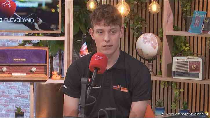 Dronten - Schaatstalent Rick Meijer verkoopt bloembollen om sportcarrière te bekostigen