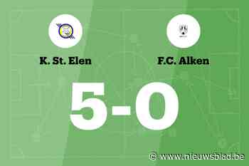 Wedstrijd tussen St. Elen en FC Alken B eindigt in forfaitscore