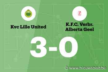 Lille United B verslaat Alberta Geel na hattrick Van Litsenborg