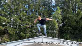 Erste Tricks auf Türkheims neuer Skateanlage