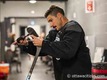 FIGHTING FOR A JOB: Healthy Ottawa Senators D-man Travis Hamonic knows what's at stake