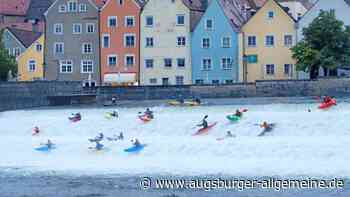 Wie Landsbergs Kajakfahrer auf dem Lech trainieren